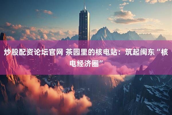 炒股配资论坛官网 茶园里的核电站：筑起闽东“核电经济圈”